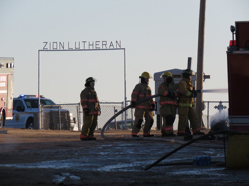 Zion Lutheran Church fire